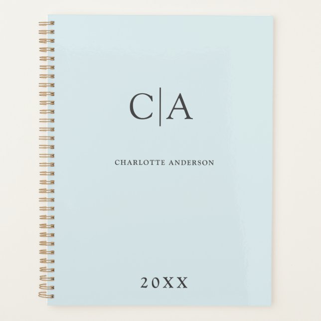 Einfache, elegante Einladung Planer (Vorderseite)