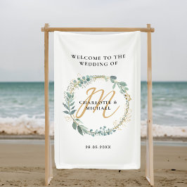 Einfache, elegante Eukalyptus-Hochzeit auf Monogra Banner