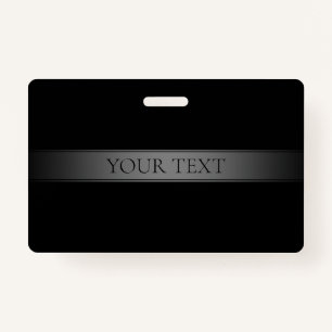 Einfache, elegante Farbe des Farbstreifens Ausweis