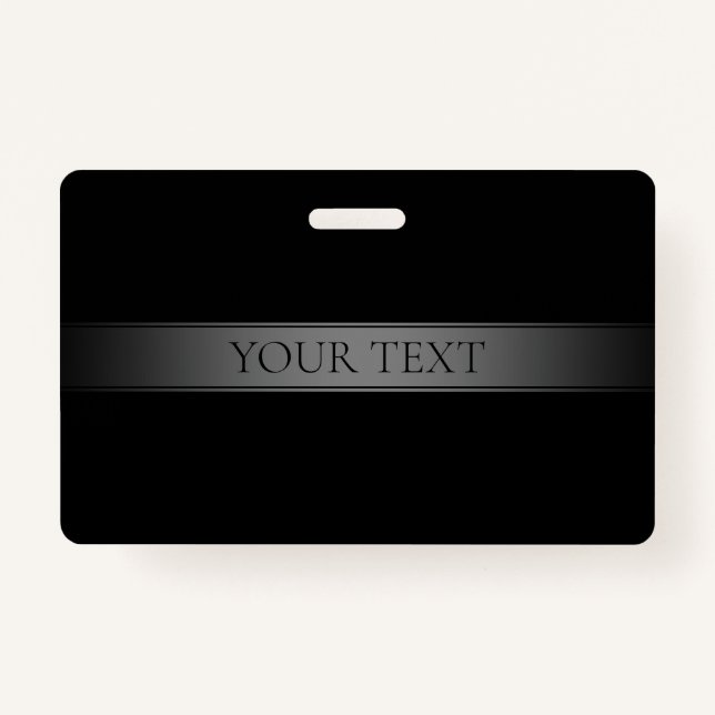 Einfache, elegante Farbe des Farbstreifens Ausweis (Vorderseite)