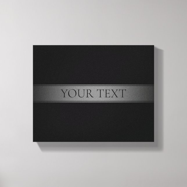 Einfache, elegante Farbe des Farbstreifens Leinwanddruck (Vorderseite)