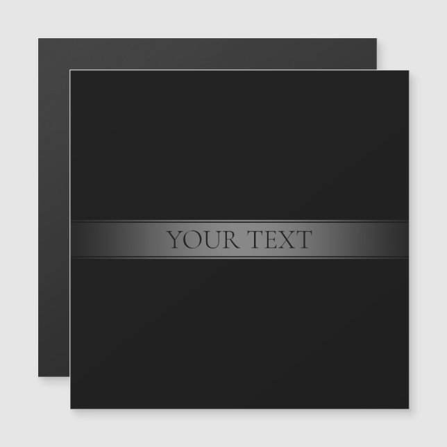 Einfache, elegante Farbe des Farbstreifens Magnetkarte (Vorne/Hinten)