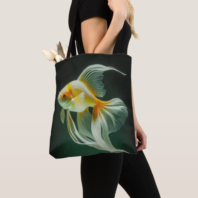 Einfache Elegante Goldfish Digitale Kunstwerke | (Von Nahem)