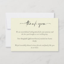 Einfache, elegante Hochzeit