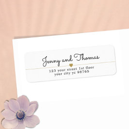 Einfache, elegante Hochzeit des White Gold Heart L