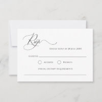 Einfache elegante Imitate der Kalligraphie