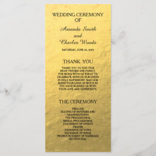 Einfache, elegante Imitate für Hochzeiten Programm