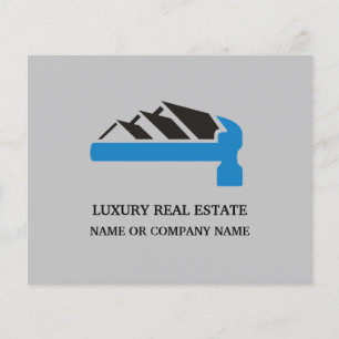 Einfache Elegante Immobilien-Entwicklung für Real  Flyer