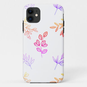 Einfache elegante iPhone-Hüllen mit Blatt-Muster Case-Mate iPhone Hülle