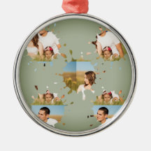 Einfache, elegante, kundenspezifische Foto-Collage