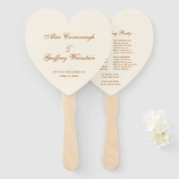 Einfache, elegante Kupfer-Elfenbeinhochzeit