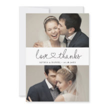 Einfache Elegante Liebe und dank Herzensskript-Fot