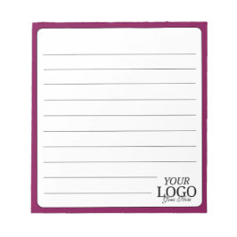 Einfache elegante Logos für Wein Notizblock