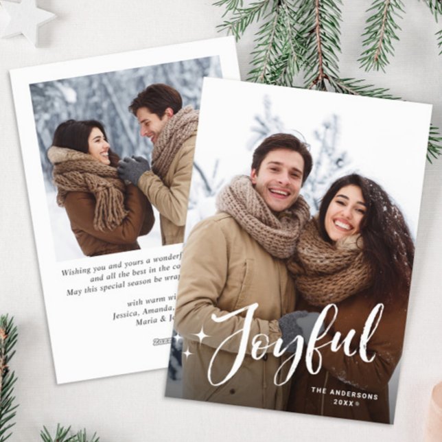 Einfache Elegante Minimalistisch Weihnachten 2 Fot (Von Creator hochgeladen)