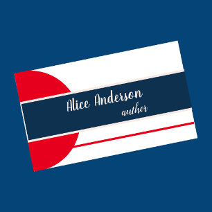 Einfache elegante minimalistische feminine Visiten Visitenkarte