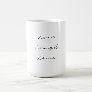 Einfache elegante Minimalistische Tasse - Bestes Z