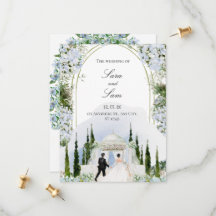 Einfache elegante moderne Foto-Hochzeitseinladung