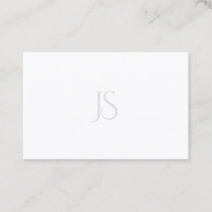 Einfache elegante moderne Minimalistische Visitenkarte