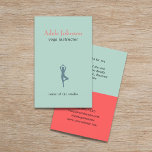 Einfache Elegante Pastel Icon Yoga Instructor Flyer<br><div class="desc">Elegante,  anpassbare Flyer Vorlage mit Pastellfarben. Sie können Ihren Text anpassen und ihn mit einer Visitenkarte abgleichen.</div>
