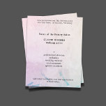 Einfache Elegante Pastel Makeup Artist Flyer<br><div class="desc">Elegantes Menü / Broschüren Vorlage Design für Schönheitsprofis (Make-up,  Kosmetologie,  Beauty Consultant). Einfaches elegantes Design mit pastellfarbenem Hintergrund. Wenn Sie Hilfe benötigen,  um dieses Produkt anzupassen,  kontaktieren Sie uns bitte.</div>