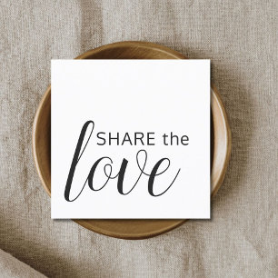 Einfache Elegante Schwarz-weiße Beauty Salon Empfehlungskarte