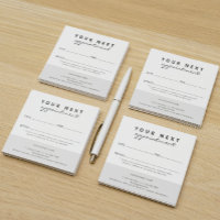 Einfache Elegante Schwarz-weißer Salon