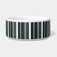 Einfache elegante schwarze blaue gestreifte