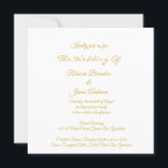 Einfache, elegante Skripteinladung zur Hochzeit |  Einladung<br><div class="desc">Einfache,  elegante Skripteinladung zur Hochzeit | Platz</div>