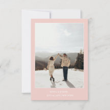 Einfache elegante Text- und Fotofarben / Hochzeit