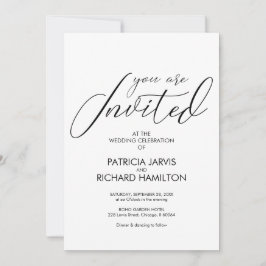 Einfache elegante und anspruchsvolle Einladungen f