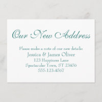 Einfache Elegante Unsere neue, auf Weiß Aquamarine