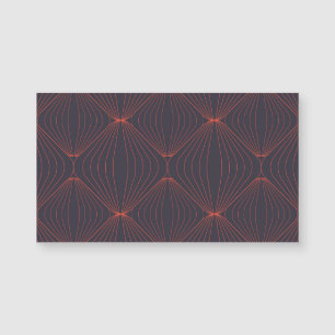 Einfache, elegante Weihnachten-inspirierte grafisc Magnetkarte