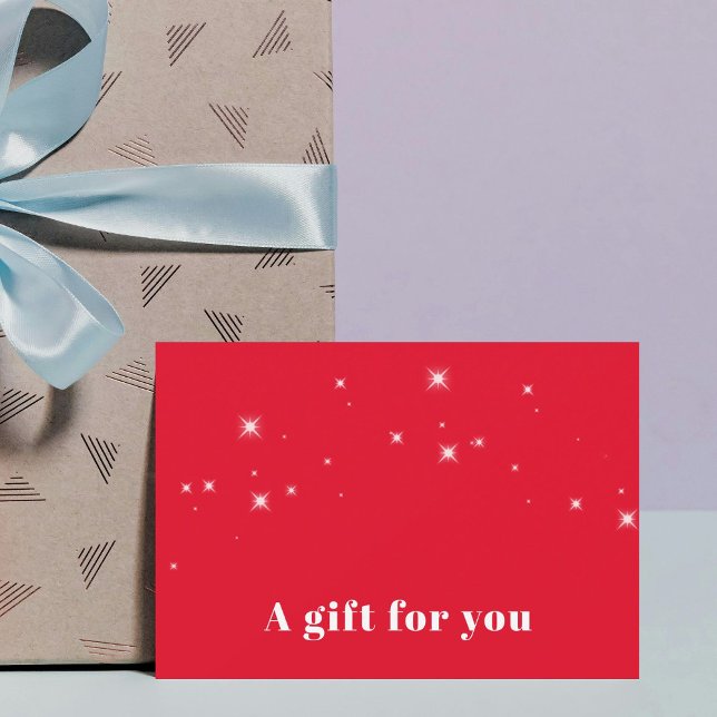 Einfache Elegante White Stars Rote Schönheit (Von Creator hochgeladen)