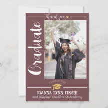 Einfache Eleganter Abschluss Goldkappe dank Script