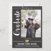 Einfache Eleganter Abschluss Goldkappe dank Script