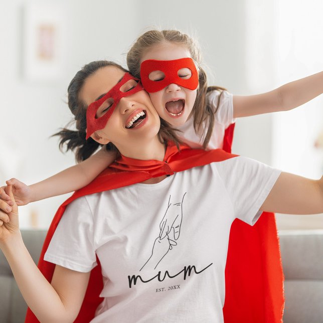 Einfache etablierte Mutter T-Shirt (Von Creator hochgeladen)