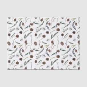 Einfache Eukalyptus Pine Cine Seidenpapier