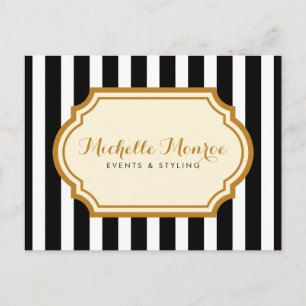 Einfache Eventplaner-Marketing-Postkarte  Postkarte