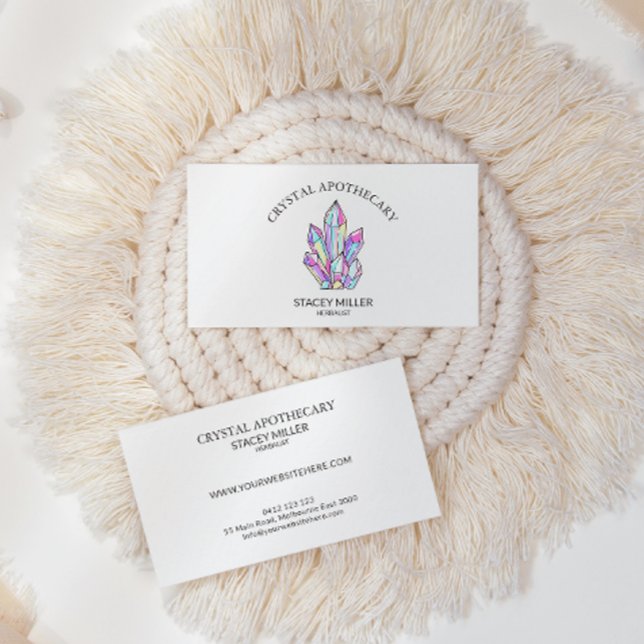 Einfache Farben Neues Zeitalter Visitenkarte (Von Creator hochgeladen)