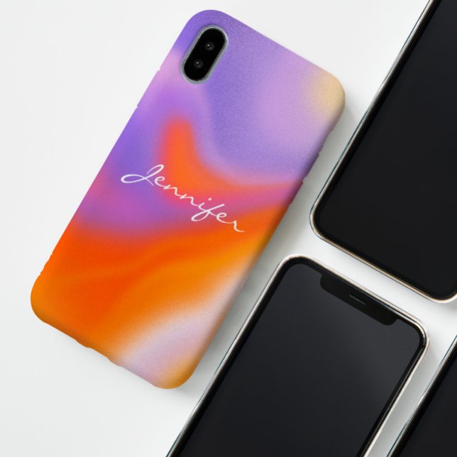 Einfache Farbenfrohe Personalisierte iPhone Case (Von Creator hochgeladen)
