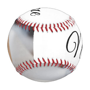Einfache farbenfrohe Tier-Add-Name-Foto-individuel Baseball