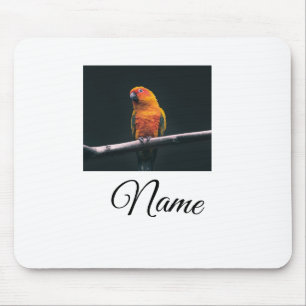 Einfache farbenfrohe Tier-Add-Name-Foto-individuel Mousepad