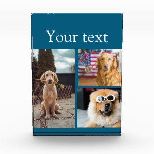 Einfache farbige Foto-Namenssammlung Fotoblock