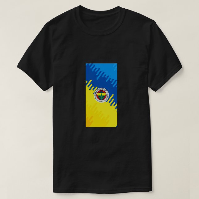 Einfache FENERBAHCE-Gestaltung T-Shirt (Design vorne)