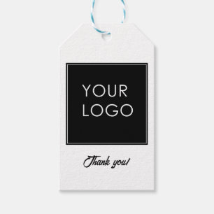Einfache Firmenlogo-Marke Vielen Dank Geschenkanhänger