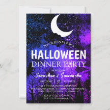 Einfache Fledermäuse Night Full Moon Halloween Abe