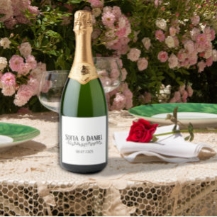 Einfache florale Gänseblümchen-Umrandung Hochzeit