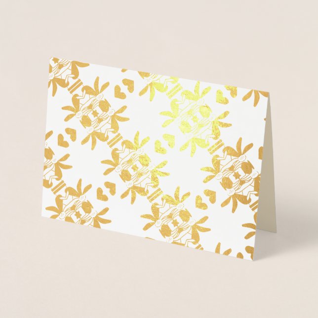 Einfache Foil Cards Folienkarte (Vorderseite)