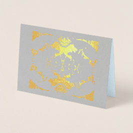 Einfache Foil Cards Folienkarte