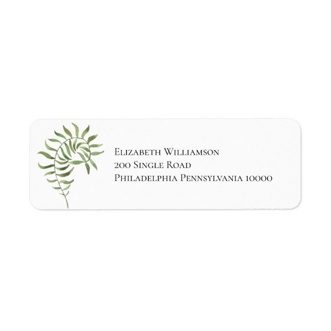 einfache Foliage Brie (Vorne)